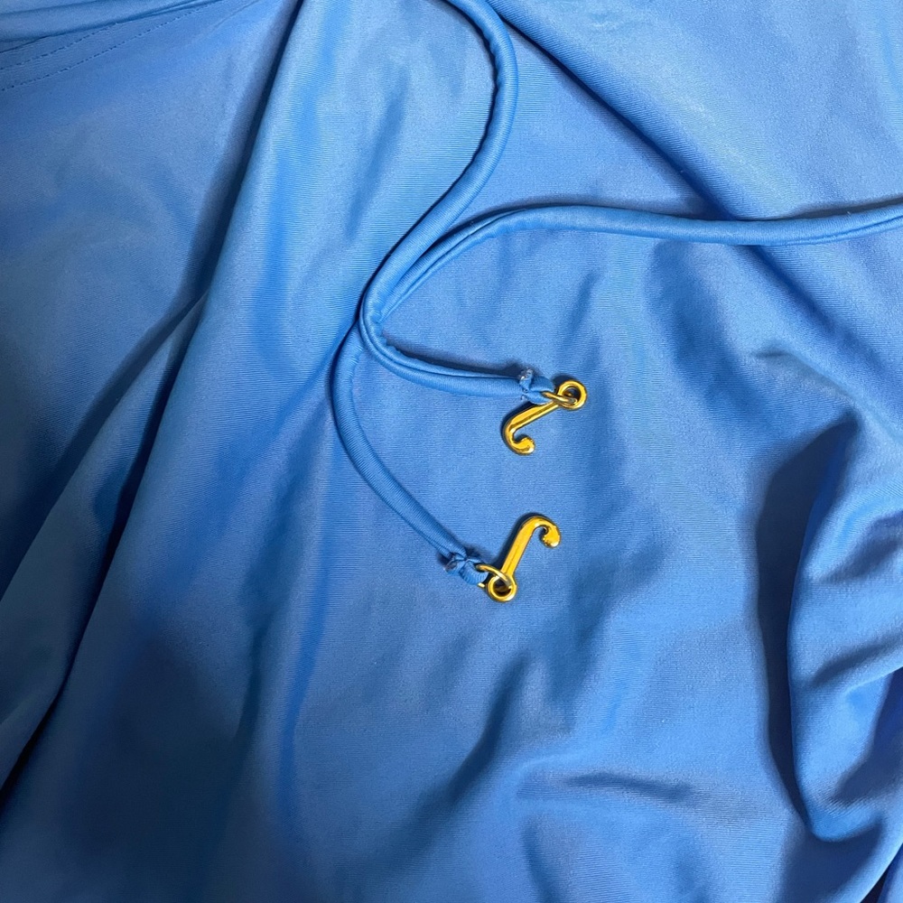 Juicy couture one piece blue halter swim - Picture 3 of 10